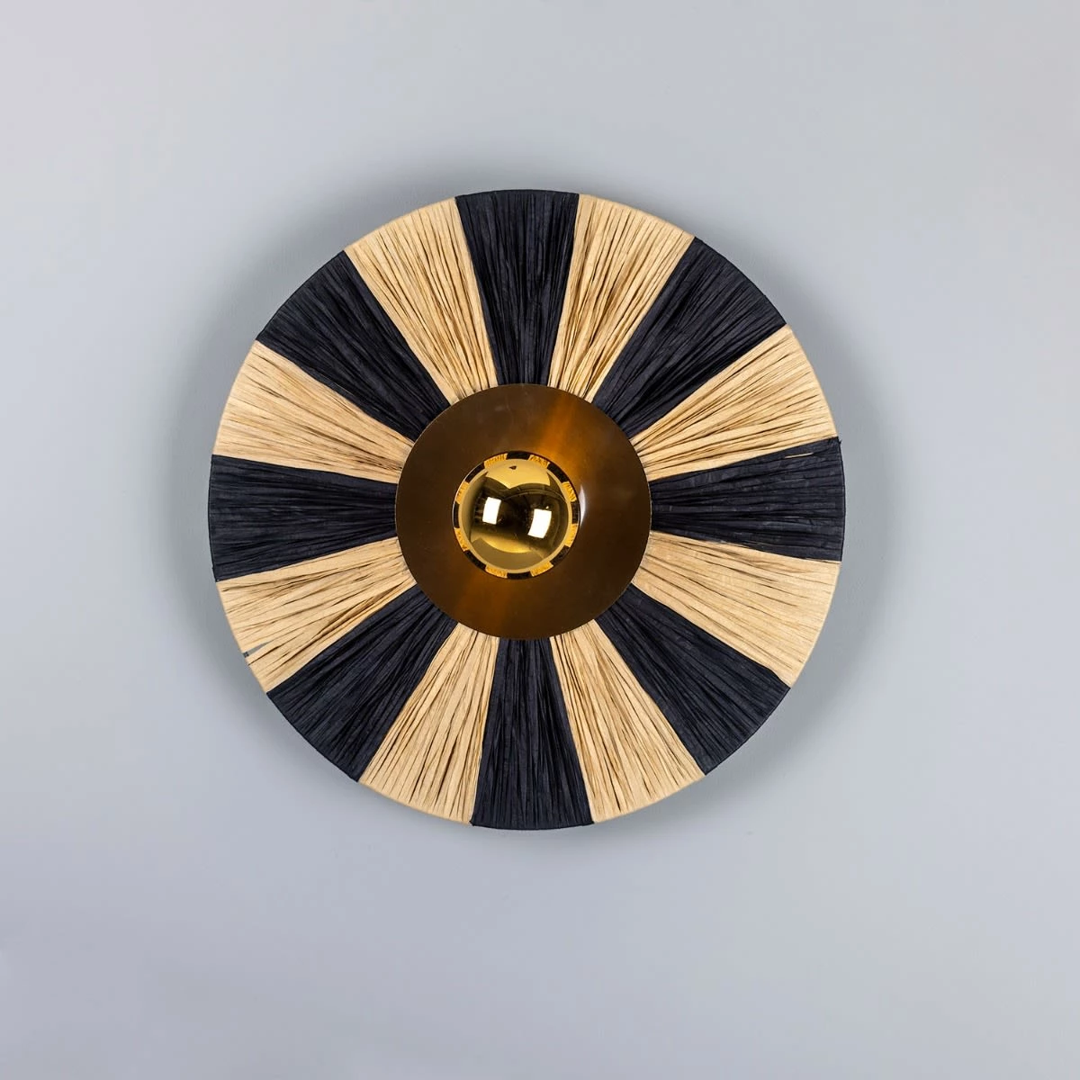 Vernon Raffia Striped Wall Light 21.3" 7 Vernon Raffia Striped Wall Light 21.3" - Image 5