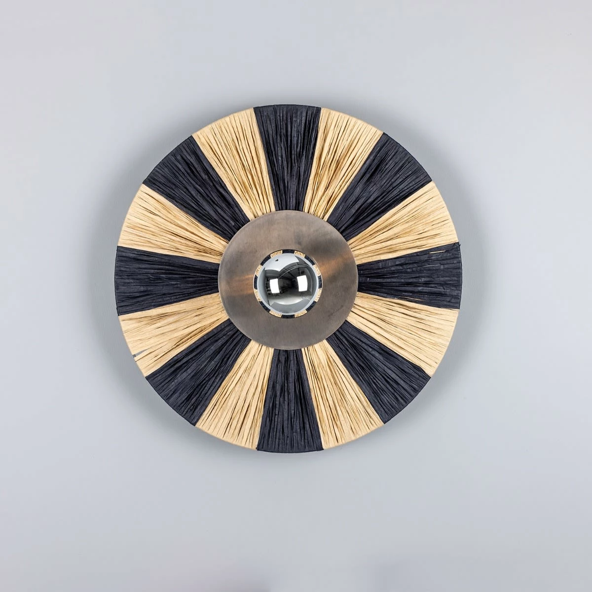 Vernon Raffia Striped Wall Light 21.3" 9 Vernon Raffia Striped Wall Light 21.3" - Image 7