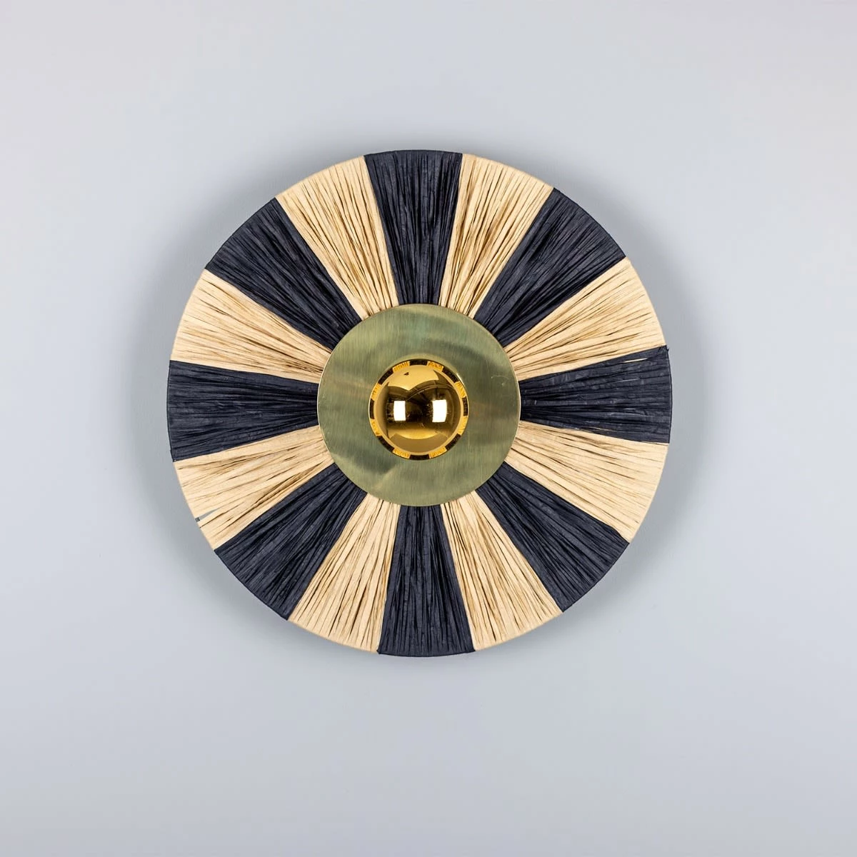 Vernon Raffia Striped Wall Light 21.3" 11 Vernon Raffia Striped Wall Light 21.3" - Image 9