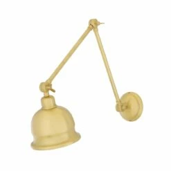 Dale Vintage Adjustable Brass Picture Light -Home-Lighting Sale mpl014satbrs