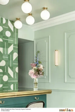 Yerevan Opal Globe Flush Ceiling Light 7.9" -Home-Lighting Sale mullan lighting p032 04 mlcf28