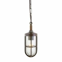 Owel A Nautical Brass Pendant Light IP65 -Home-Lighting Sale owel a nautical pendant ip65 12435