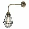 Praia Industrial Cage Wall Light