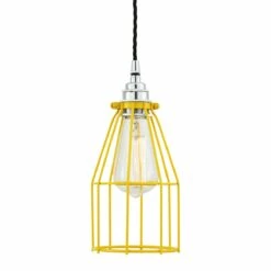 Raze Industrial Cage Pendant Light 4.7" -Home-Lighting Sale raze cage pendant light 9052