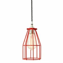 Raze Industrial Cage Pendant Light 4.7" -Home-Lighting Sale raze cage pendant light 9055