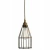 Raze Industrial Cage Pendant Light 4.7"