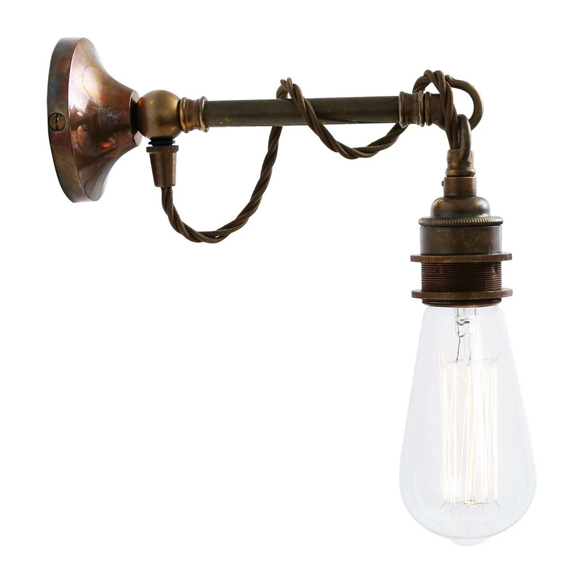 Rehau Industrial Bare Bulb Wall Light On Hook 3 Rehau Industrial Bare Bulb Wall Light On Hook