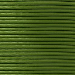 Sage Green Fabric Braided Cable, 3 Core Round