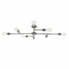 San Felipe Vintage Flush Chandelier, Eight-Arm