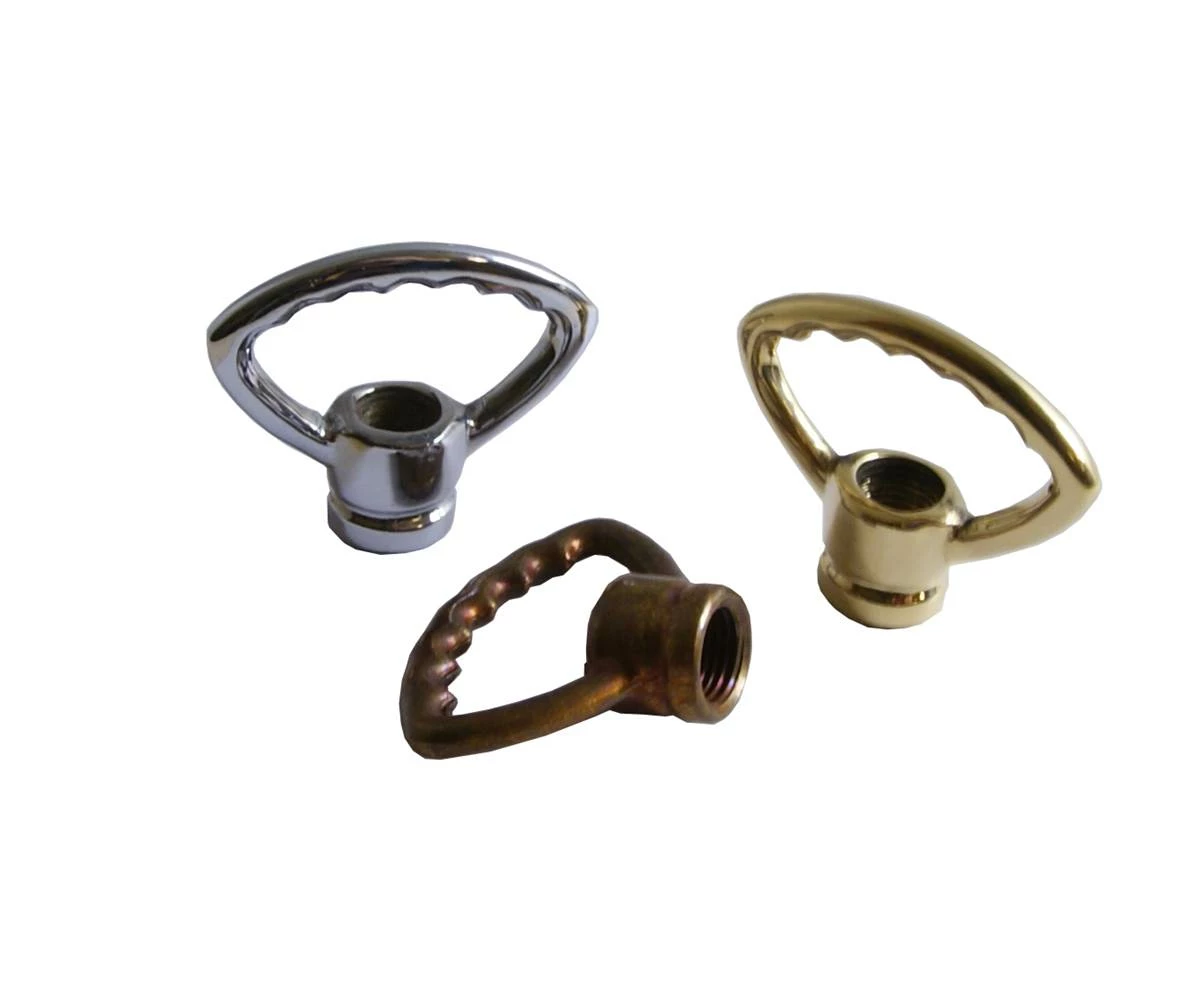 Small Brass Balancing Hook M10 4 Small Brass Balancing Hook M10 - Image 2