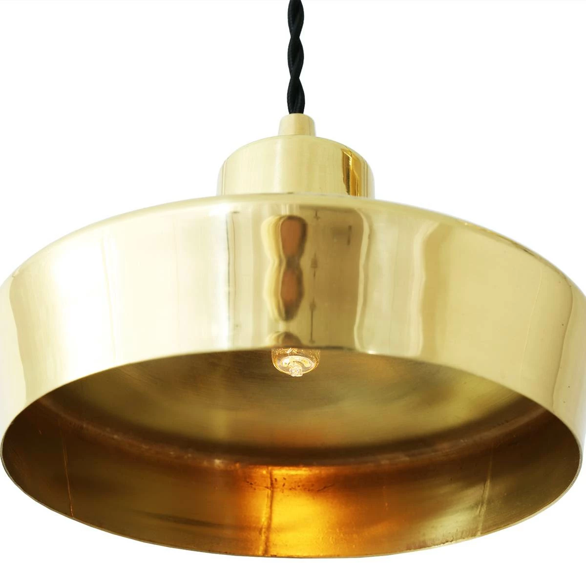 Splendor Small Modern Brass Pendant Light 6.3" 4 Splendor Small Modern Brass Pendant Light 6.3" - Image 2