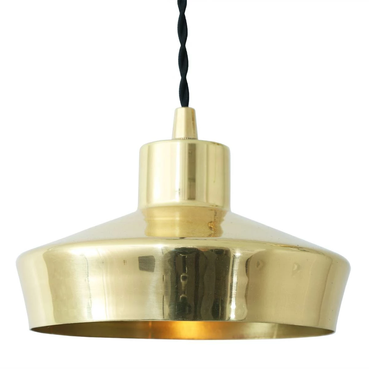 Splendor Small Modern Brass Pendant Light 6.3" 3 Splendor Small Modern Brass Pendant Light 6.3"
