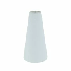 Tall Narrow Cone Fabric Lamp Shade, 6.9"