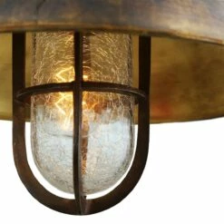 Tirana Deck Industrial Pendant Light 11.8" -Home-Lighting Sale tirana deck pendant light 9297